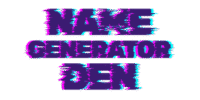 logo of name generator den website